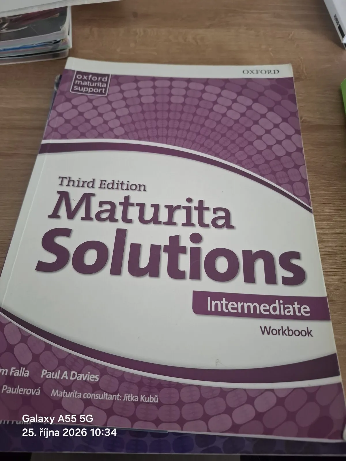Maturita Solutions 3rd Edition Intermediate Workbook