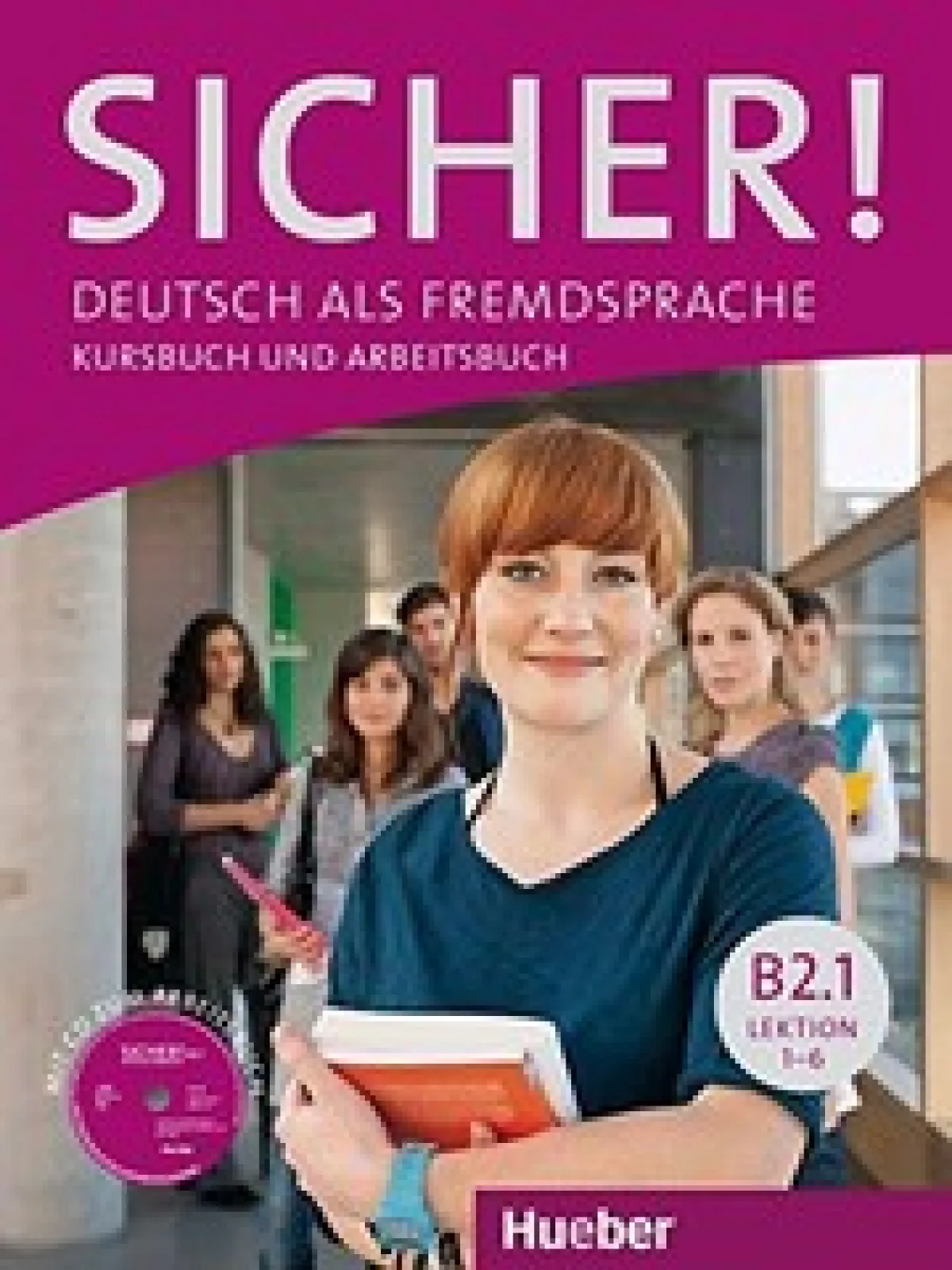 SICHER B2.1 Kursb.u.Arb.+CD