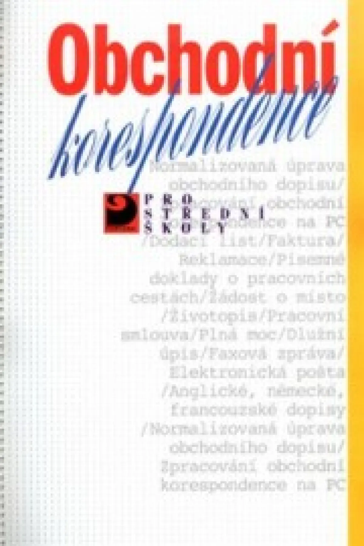 Obchodní korespondence pro SŠ