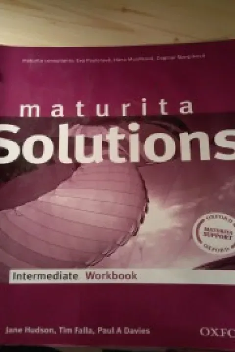 Maturita Solutions - Intermediate Workbook