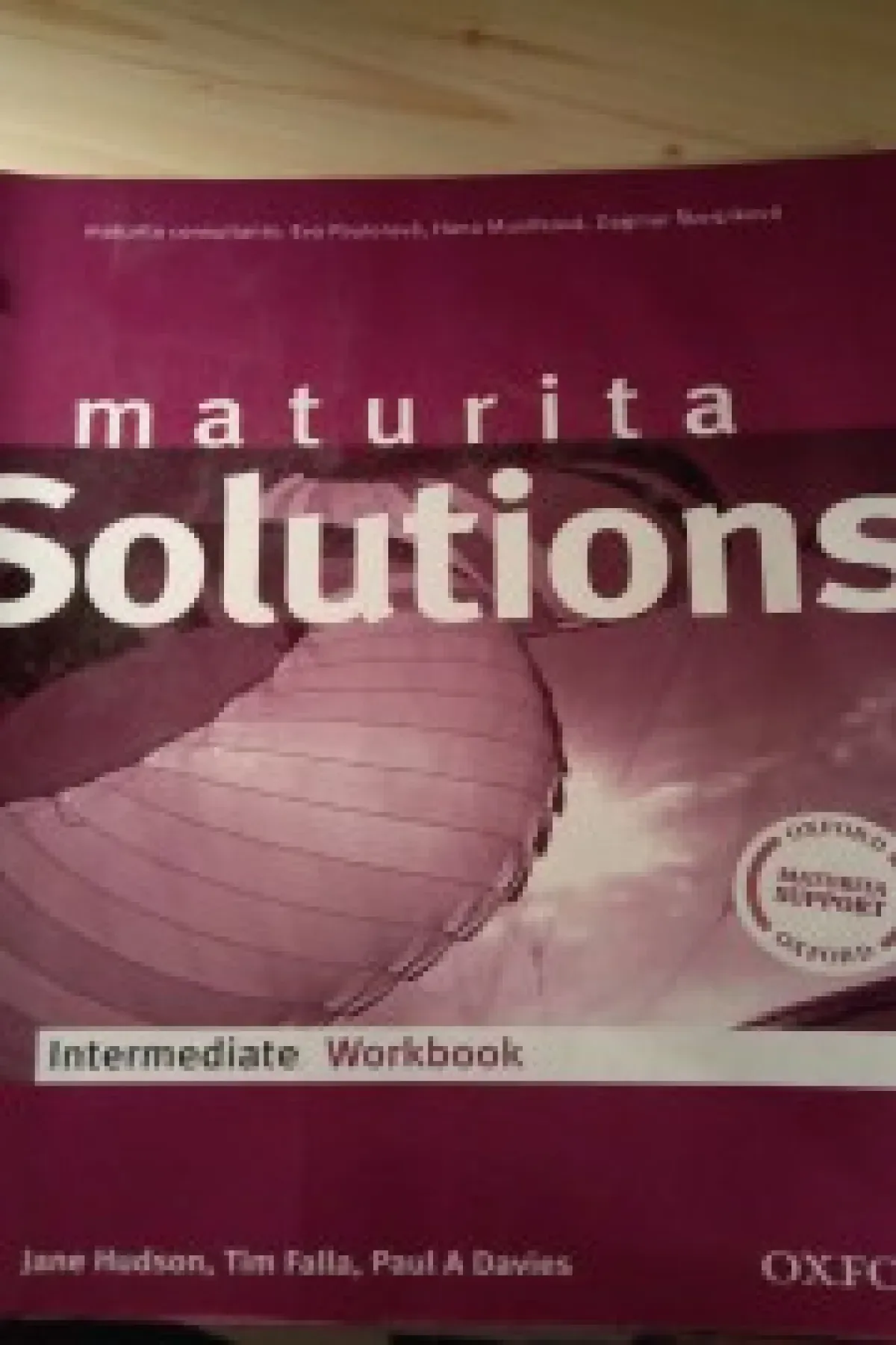 Maturita Solutions - Intermediate Workbook