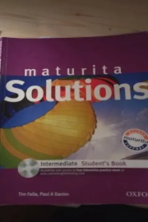 Maturita Solutions - Intermediate Student's Book