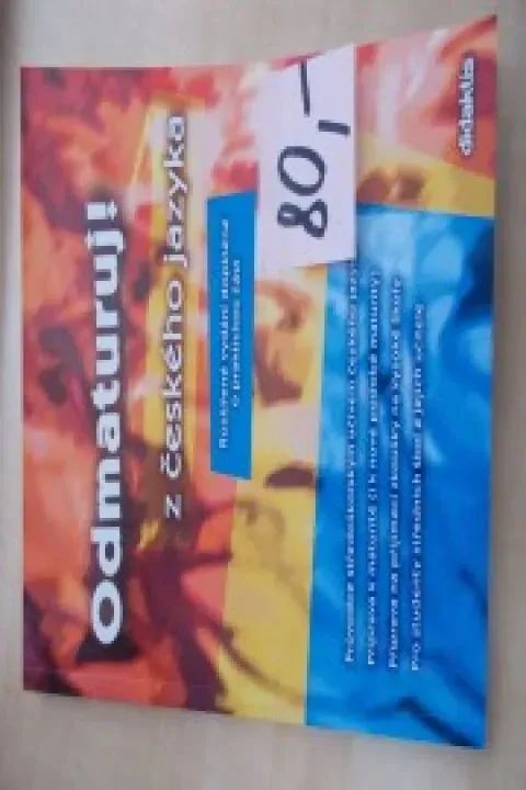 Odmaturuj z českého jazyka