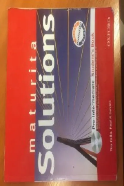 Maturita Solutions Pre-Intermediate Student's Book + CD-ROM (učebnice)
