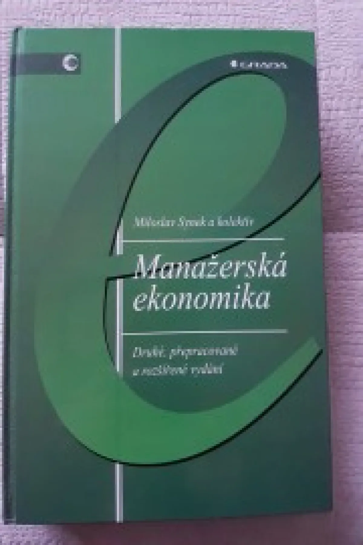 Manažerská ekonomikaj