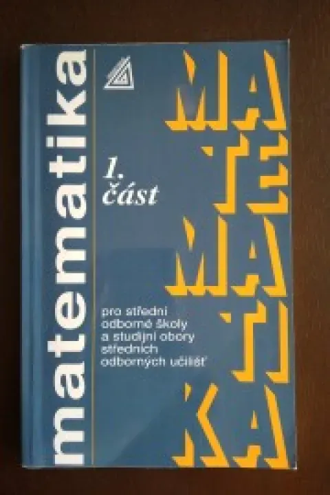 Matematika 1. část
